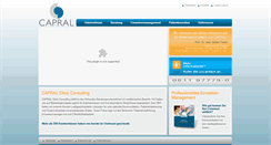 Desktop Screenshot of capral.org