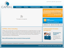 Tablet Screenshot of capral.org
